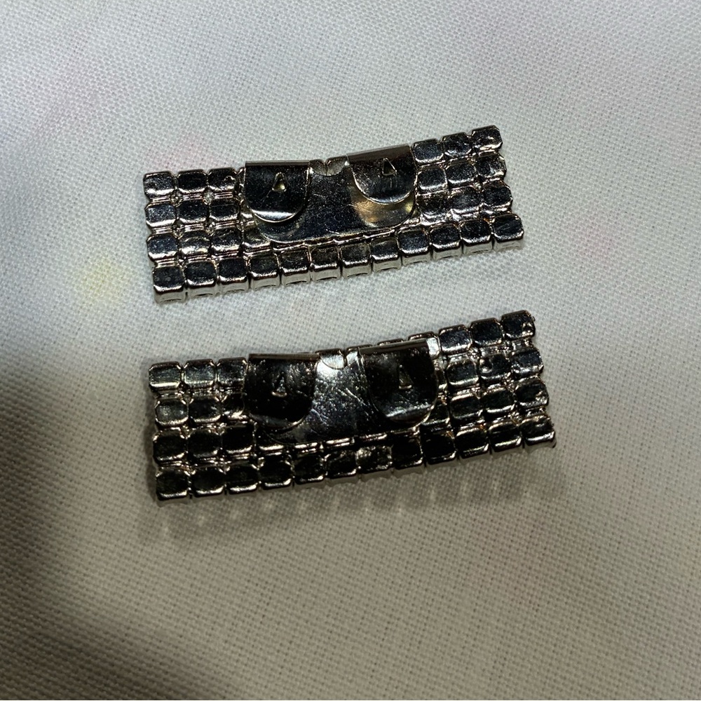 Vintage Rhinestone Shoe Clips - Picture 4 of 5